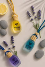 V-FRAG® Premium Car Air Freshener – Long-Lasting ACTIVE FRESH Scent, Luxury Hanging Diffuser for Car & Home