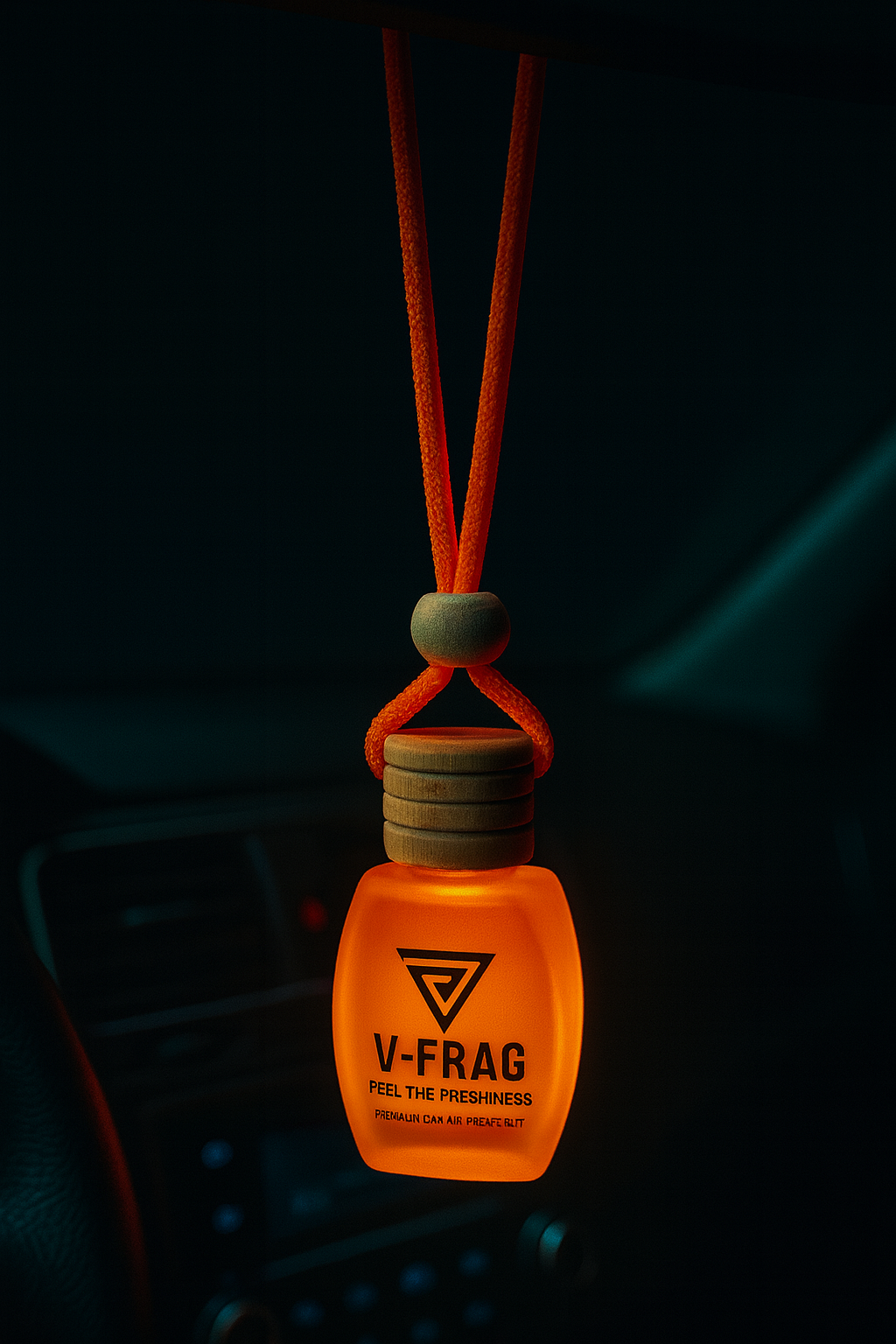 V-FRAG® Premium Car Air Freshener – Long-Lasting " ARABIAN " Scent, Luxury Hanging Diffuser for Car & Home