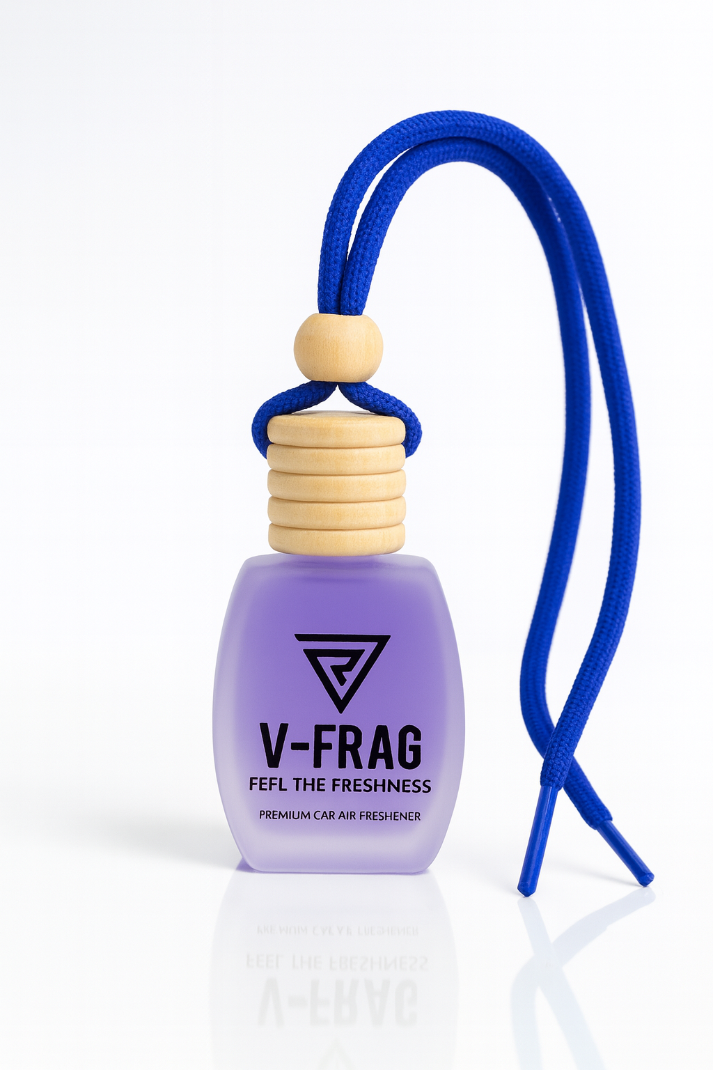 V-FRAG® Premium Car Air Freshener – Long-Lasting OCEAN Scent, Luxury Hanging Diffuser for Car & Home