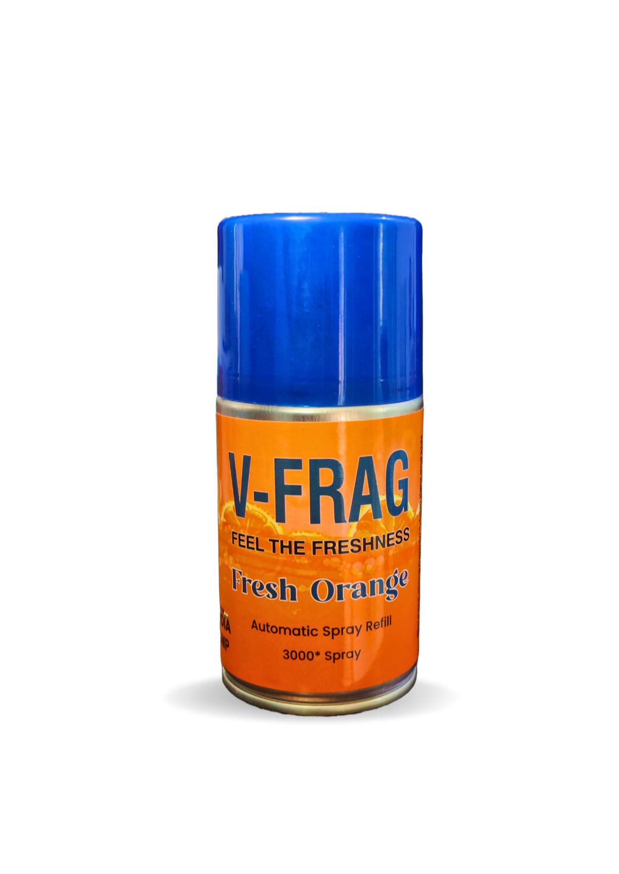 V-FRAG FRESH ORANGE Room Freshener  Spray Automatic Refill/Air Freshener refill - 250 ML - Fits all Machines using 250 ML / 300 ML bottles.(PACK -2)