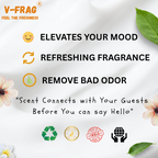 V-FRAG GARDENAI Room Freshener  Spray Automatic Refill/Air Freshener refill - 250 ML - Fits all Machines using 250 ML / 300 ML bottles.(PACK-2)
