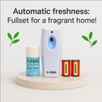 V-FRAG Automatic Air Freshener Dispenser VFA04 Full Set | Includes spray Refill (2800+ Sprays) & 2- Batteries - FREE Spray Trial! Get a 7ml Spray..FREE Shipping....